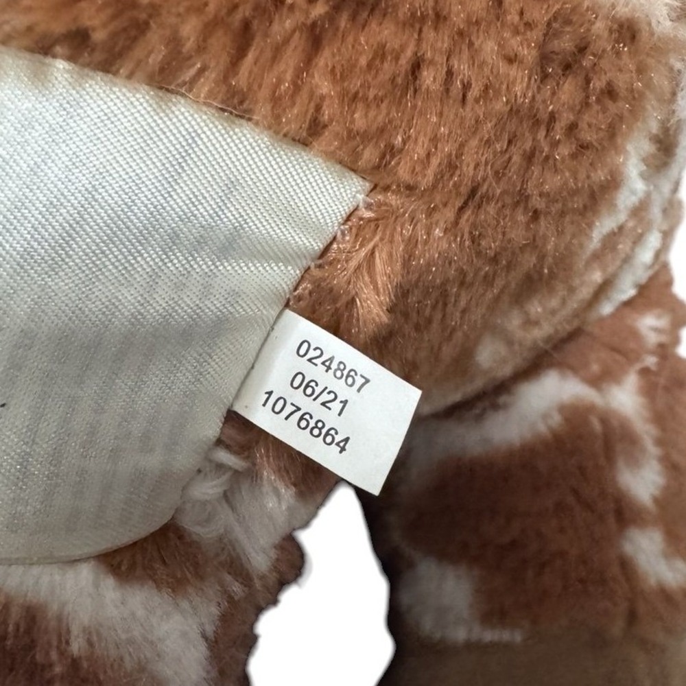 Build-A-Bear Texas Longhorn Spotted Cow Steer Bull Stuffed Plushie Animal 14" - Picture 9 of 11